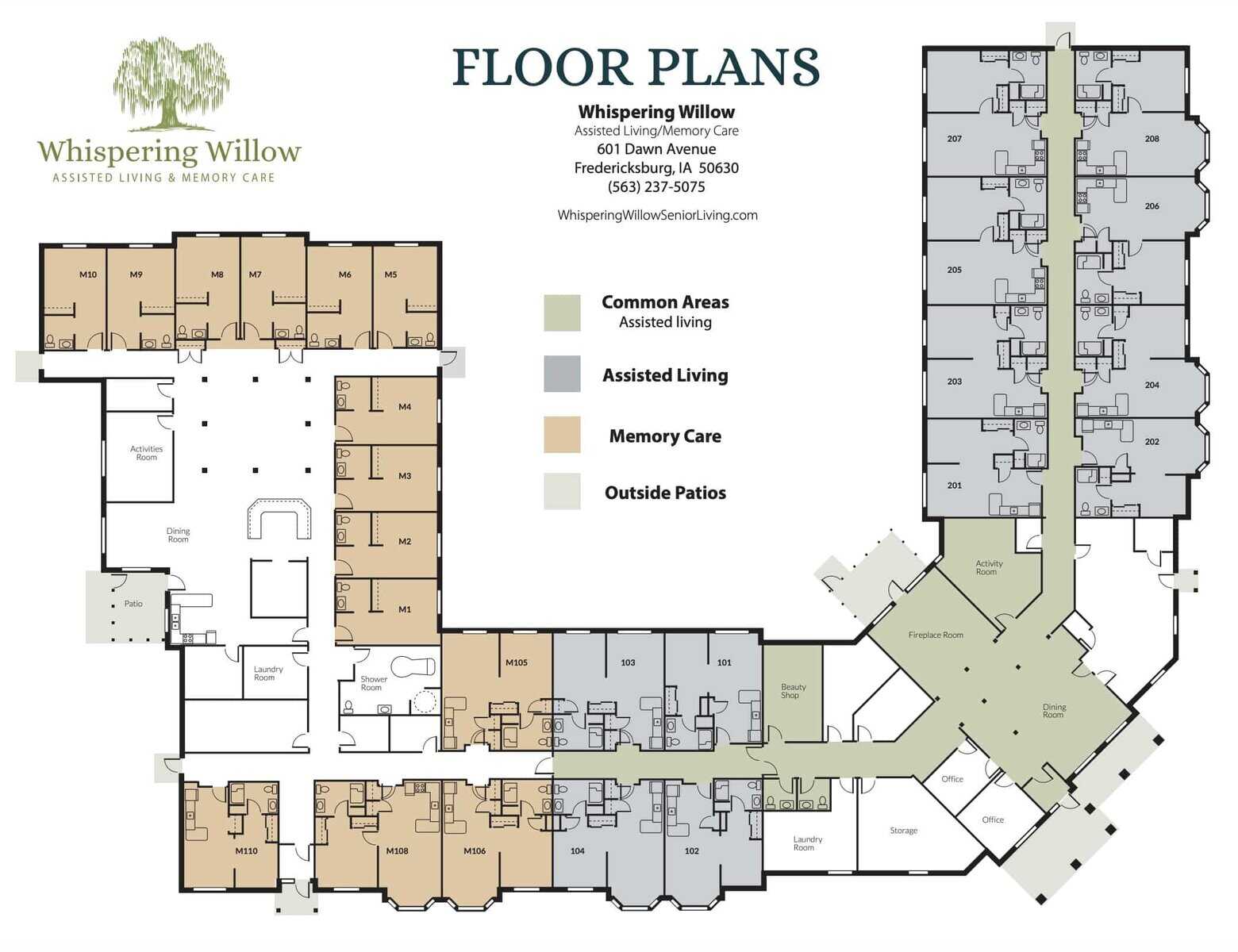 Whispering Willow Floor Plans